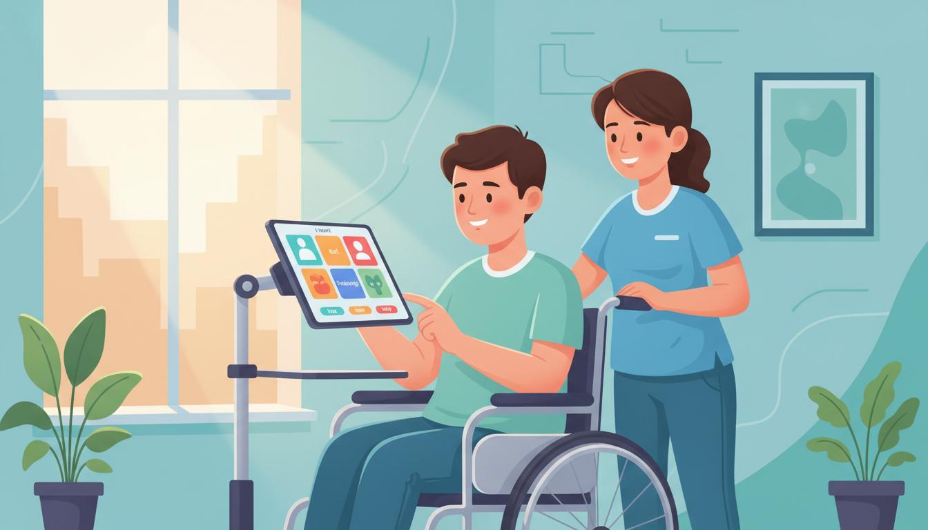 Cerebralna paraliza i komunikacija: Kako AAC pomaze | AAC SRBIJA - ilustracija za članak o saveti
